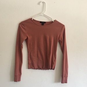 Crop top long sleeve